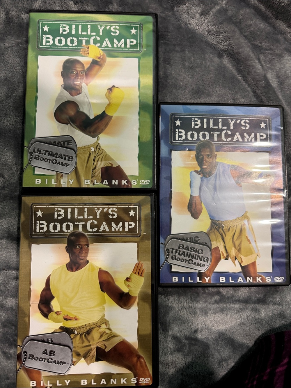 Billy Bootcamp DVD Workout 3 Packs